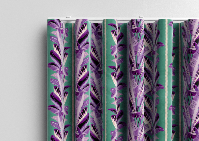Miami, Purple - Made To Measure Curtains - Image 13